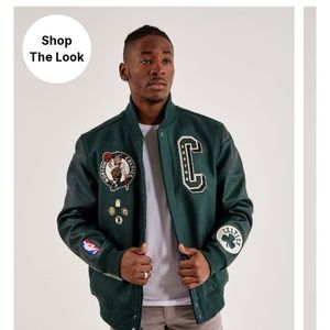 PRO STANDARD BOSTON CELTICS VARSITY JACKET BRAND NEW XL